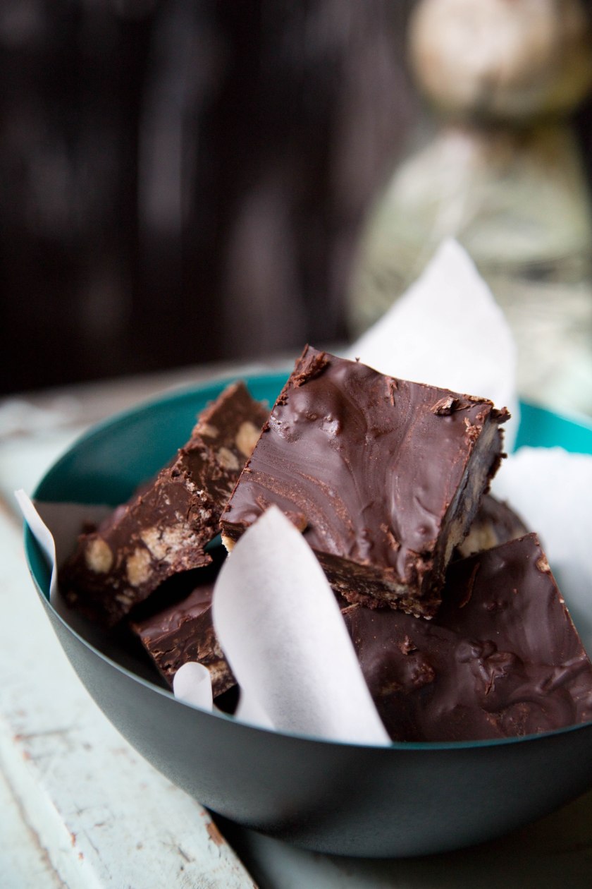 sea salt and chocolate