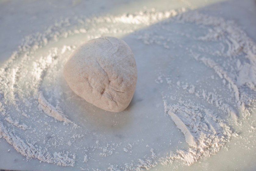 pita dough ball