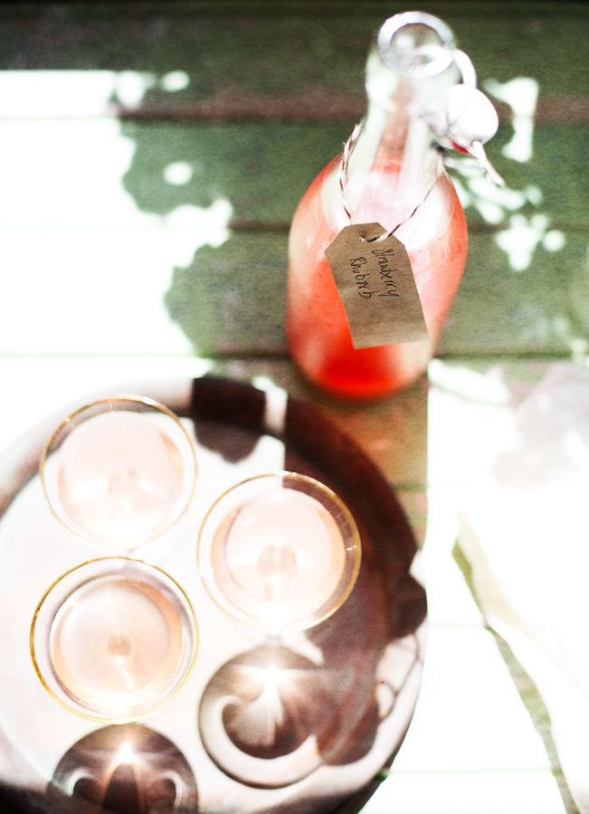 Strawberry Rhubarb cordial-3